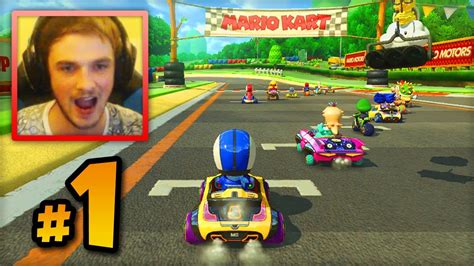 Mario Kart 8 ONLINE multiplayer - LIVE w/ Ali-A #1 - "FIRST RACES ...