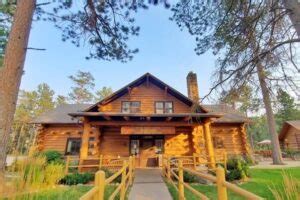 Inside Blue Bell campground camping cabins in Custer State Park ⛰ South Dakota travel blog ...