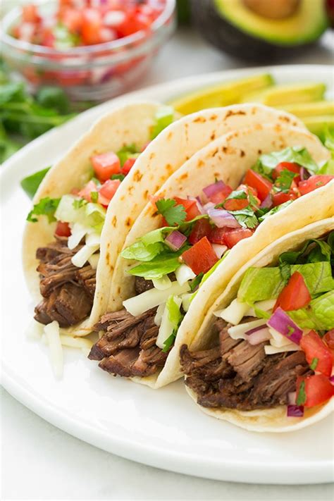 Slow Cooker Barbacoa Beef Tacos (Chipotle Copycat) - Cooking Classy