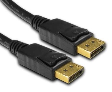 Standard DisplayPort Monitor Cables