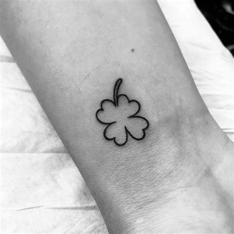 Celtic Four Leaf Clover Tattoo