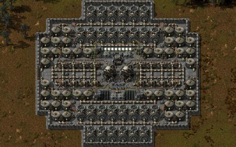 160 MW nuclear setup : r/factorio