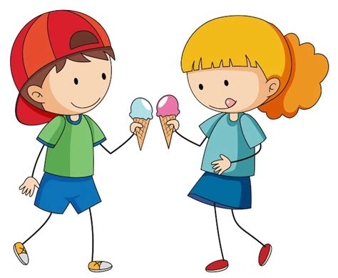 Vectores e ilustraciones de Helado nino para descargar gratis | Freepik