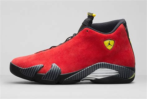 ferrari air jordan 14 retro 'challenge red' NIKE basketball sneakers