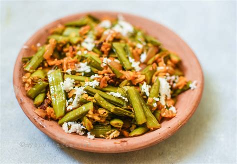 Cluster Bean Stir-Fry Recipe/Gavar Ki Sabji | My Cooking Canvas ...