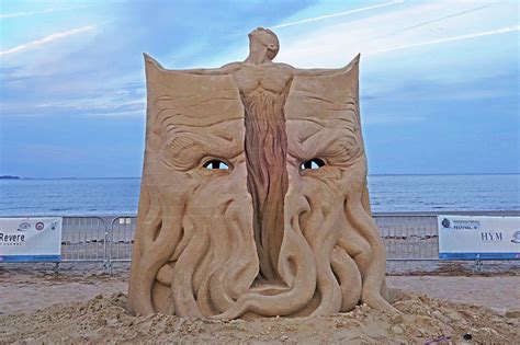 Revere Beach Sand Sculptures Revere MA 2017 Photograph by Toby McGuire