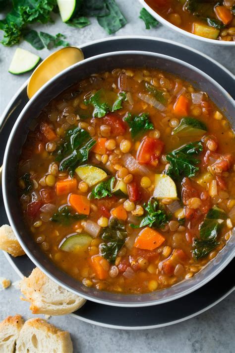 Lentil Soup (Italian Vegetable) - Cooking Classy