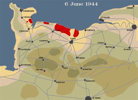 Normandy Invasion | D day map, Map, Interactive map