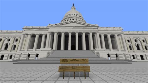 US Capitol Building Minecraft Map