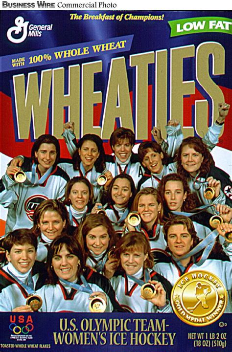 Athletes featured on Wheaties boxes