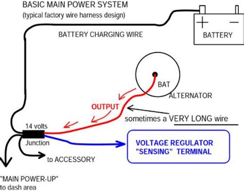 Gm One Wire Alternator Diagram