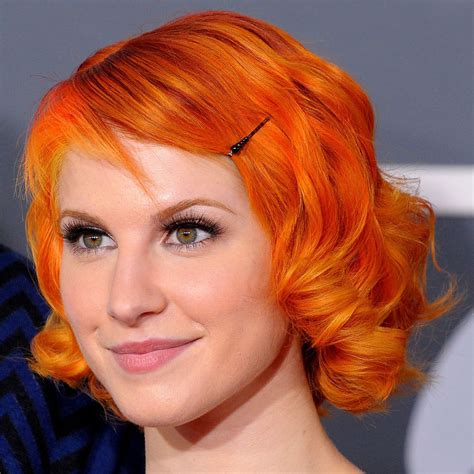 Short Bright Orange Hair - Hayley William's Hair Photo (20601730) - Fanpop