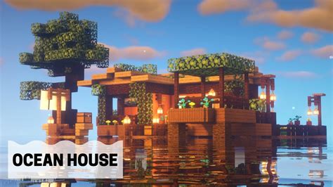 Minecraft how to build a floating house - YouTube