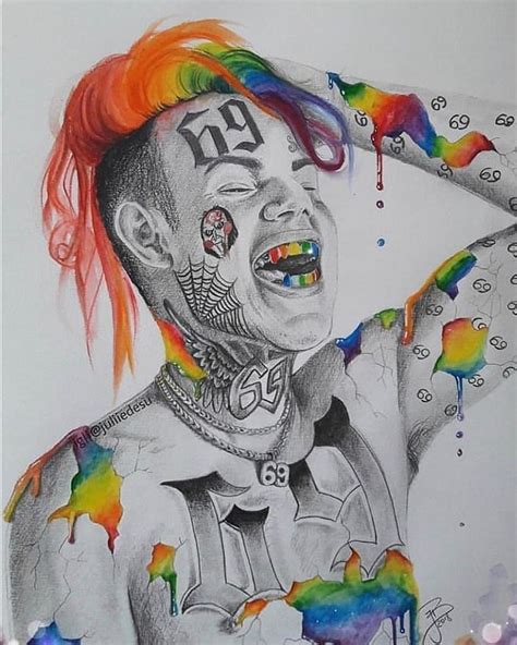 I AM NOT 6IX9INE 🔵 on Instagram: “69 🔥🔥 #free6ix9ine” Rap Wallpaper ...