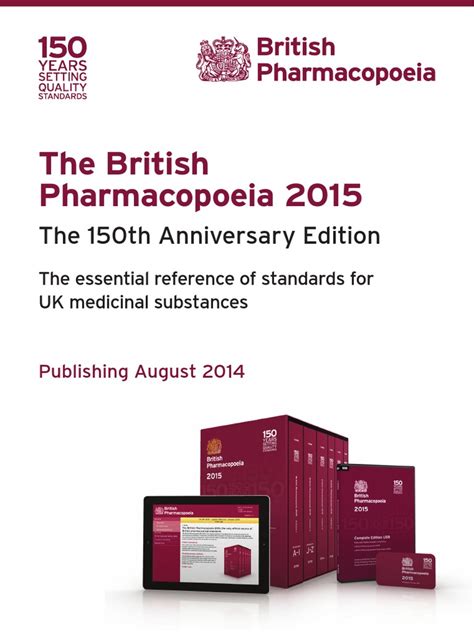 The British Pharmacopoeia 2015 | PDF | Pharmacy | Pharmaceutical