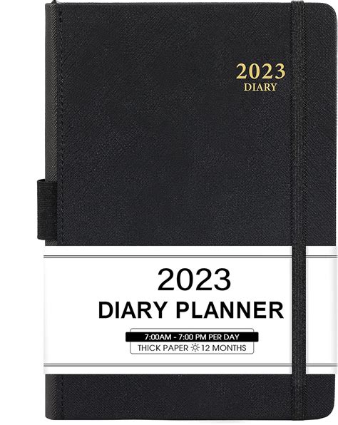 2023 Diary – Diary 2023 Day to Page with Monthly Tabs, from January to ...