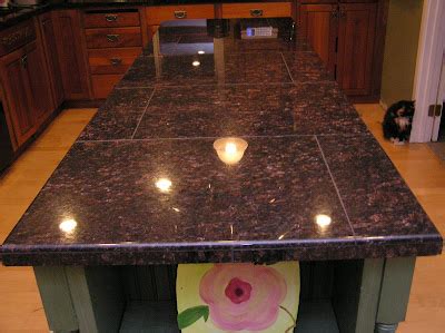 10K Kitchen Remodel: Review #10 - Granite Tile Counter Top