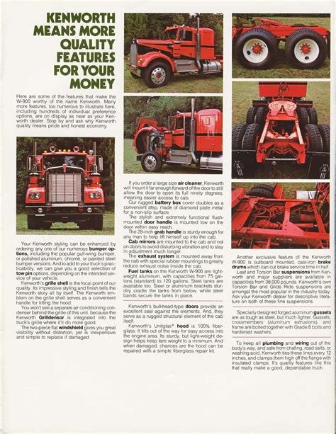 Photo: W900-1970s-16 | Kenworth W900 1970s album | Dutch Model Truck ...