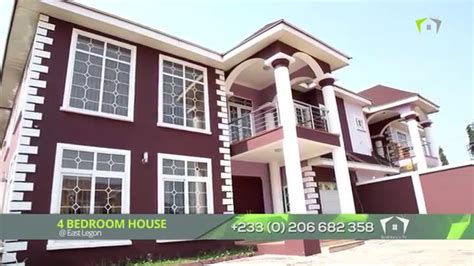 4 BEDROOMS HOUSE at EAST LEGON - YouTube