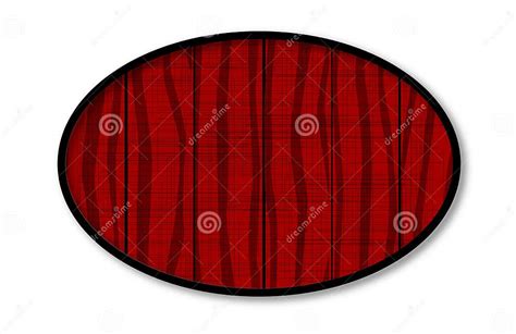 Red Wooden Oval Background stock illustration. Illustration of grained - 76618711