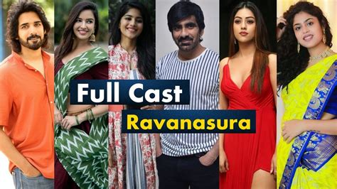 Ravanasura (2023) Movie Full Cast Name & Real Ages with More Info ...