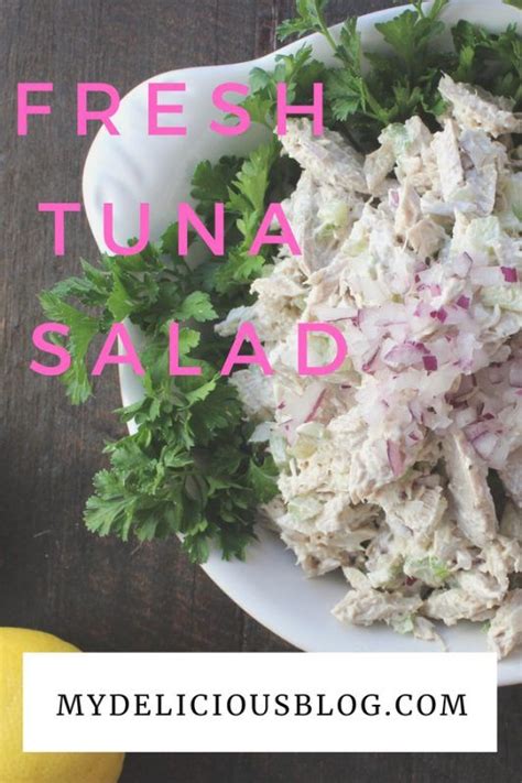 Fresh Blackfin Tuna Salad | Recipe | Tuna salad, Blackfin tuna, Healthy ...