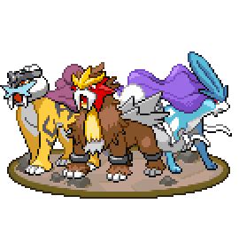 Pokemon Future — Johto Legendaries