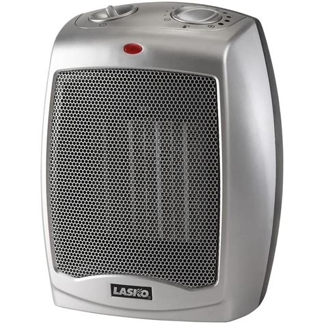 Lasko 5,118-BTU Ceramic Compact Personal Electric Space Heater with Thermostat at Lowes.com