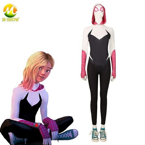 Handmade Size Spider Man Into the Spider Verse Spider Gwen Gwen Stacy ...