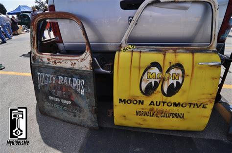 Hand Painted and Lettered Old Truck Doors | MyRideisMe.com