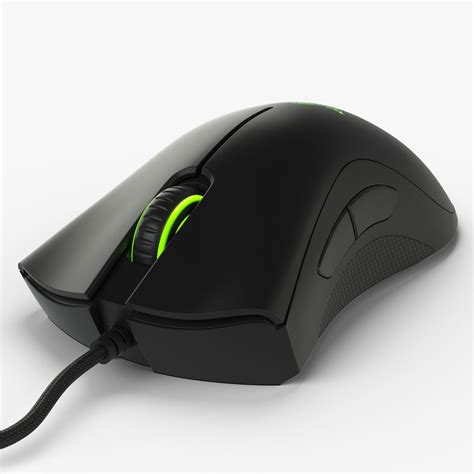 Razer DeathAdder Chroma 3D model | CGTrader