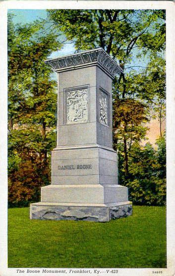 Daniel Boone Monument | Outdoor decor, Monument, Daniel boone