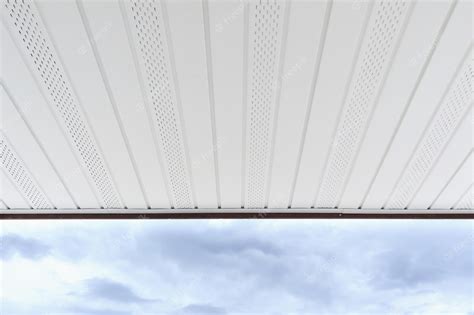 Premium Photo | Soffit Board Installation