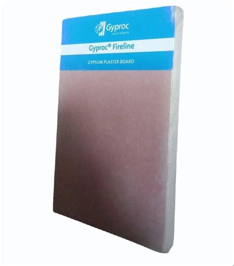 Pink Gyproc Fireline Fire Resistant Gypsum Board at Rs 1200/piece in Mumbai