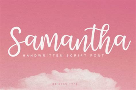 Samantha Font by seantype · Creative Fabrica