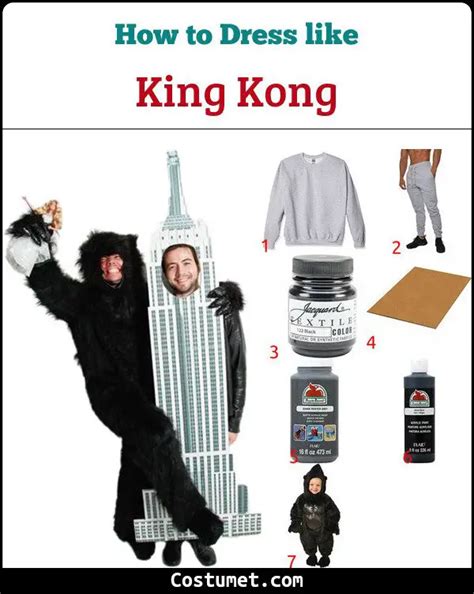 King Kong & Ann Darrow Costume for Halloween