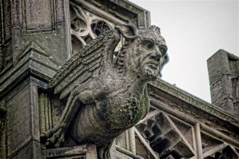 Manchester Cathedral Gargoyle Free Stock Photo - Public Domain Pictures