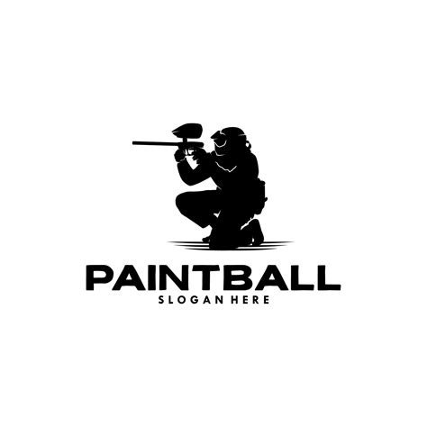 paintball team logo design template 11223688 Vector Art at Vecteezy