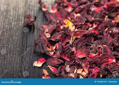 Dry karkade tea stock image. Image of chinese, natural - 109404181