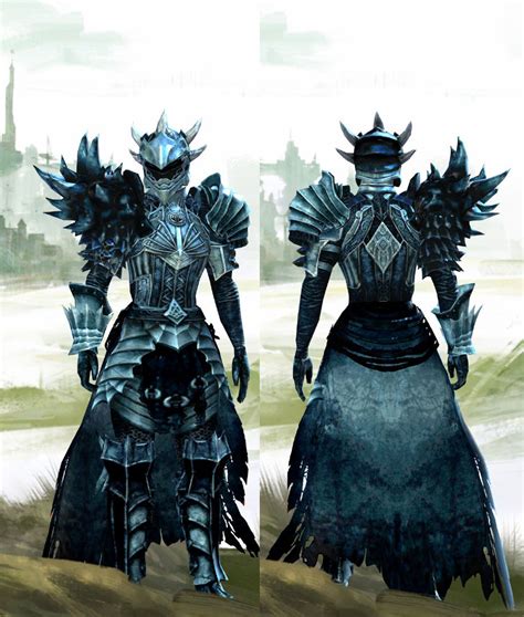 GW2 Fashion - The Melodic Crow, Warrior of the Fractals | Guild Wars 2