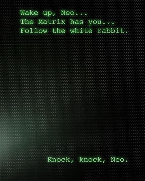 Matrix Wake Up | The matrix movie, Glitch in the matrix, Neo matrix