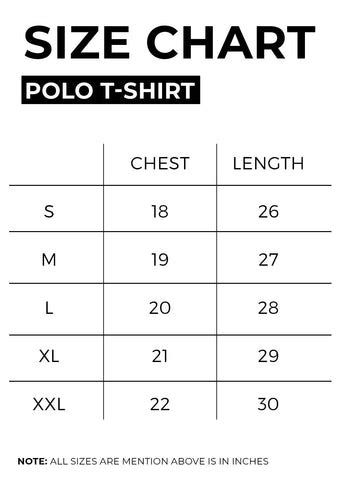 Polo Size Chart