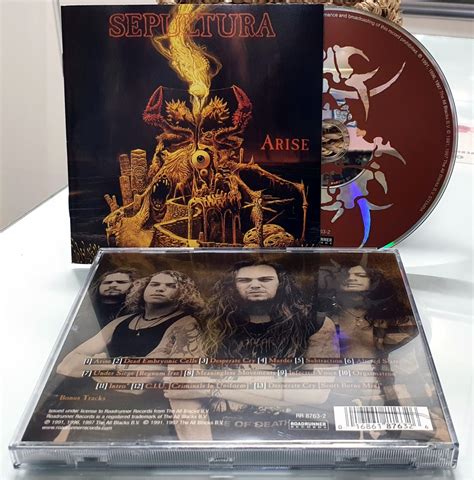 Sepultura - Arise CD Photo | Metal Kingdom