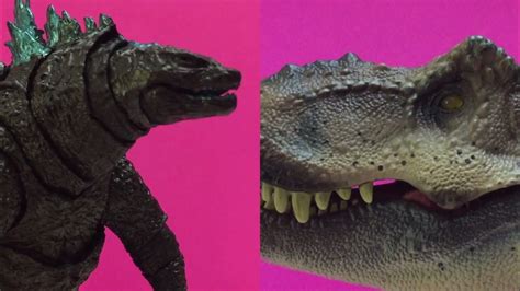 Godzilla VS T.rex - YouTube