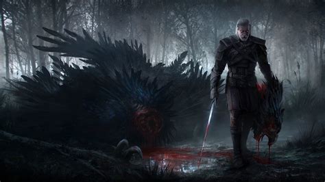 Geralt of Rivia: The Witcher 3 HD Wallpaper