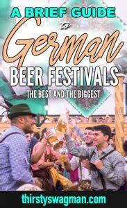 German Beer Festival - German Beer Tours, A Complete List