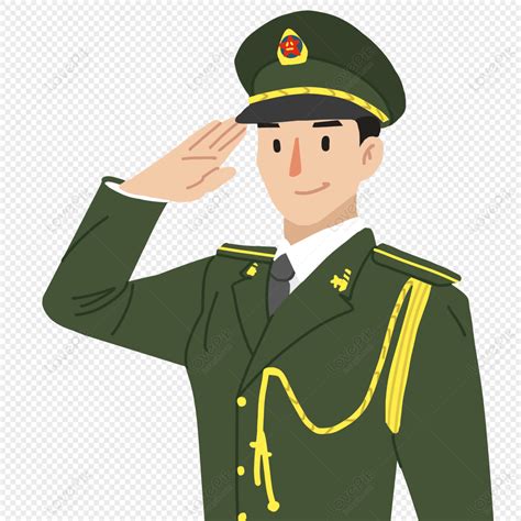 Soldier Salute Clipart