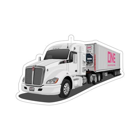 Semi Truck Cartoon Design | Fast Turnaround | AADesigns