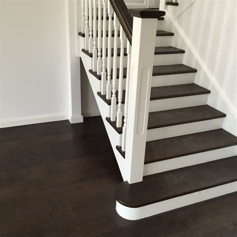 Bullnose Stair Tread Installation - Timber Stair Services