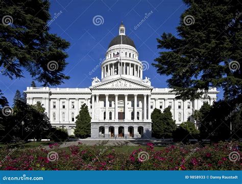 California State Capitol Building Stock Image - Image of dome, cities ...